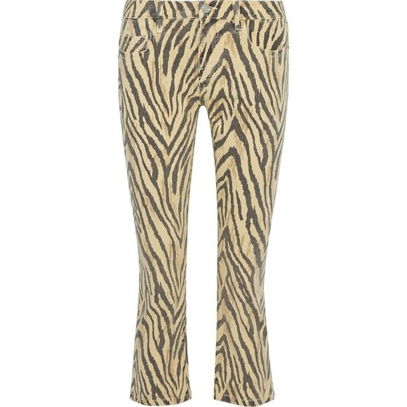 NWT Current | Elliott zebra print crop jeans, 27 - Picture 13 of 16